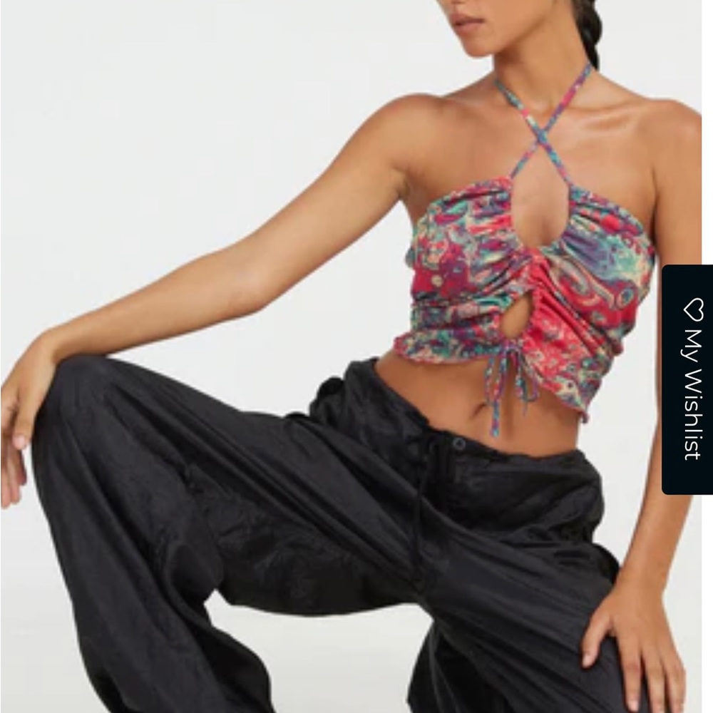 NWT Motel top Festival Print - Picture 3 of 8